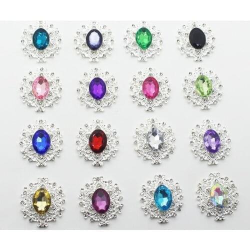 Fashion Popular Super Flash Diamond Sewing Button10pcs/set Beautiful Clothing Decoration Rhinestone Buttons Banquet Craft Making
