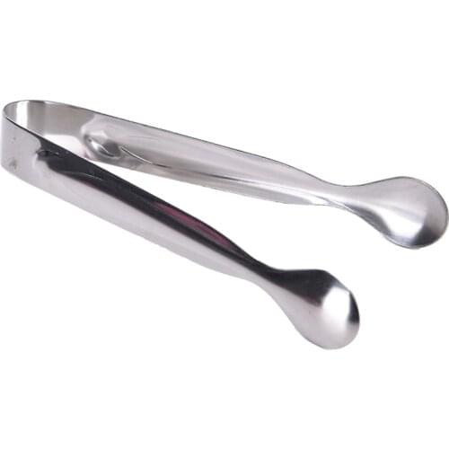 New Arrival Stainless Steel Sugar Clamp Tongs Ice Coffee Bar Buffet Kitchen Clip