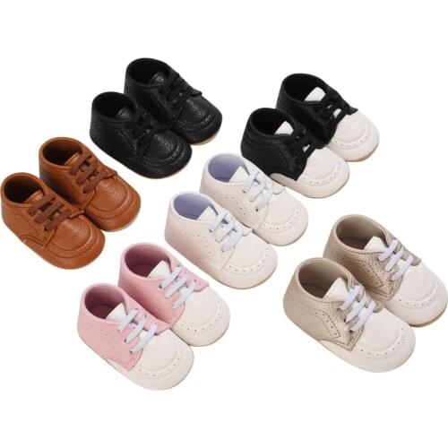 Baby Girls Boys Shoes Toddler Anti-Slip Soft Sole Footwear Walking Shoes Prewalker First Walkers For Spring Fall 0-18 Months
