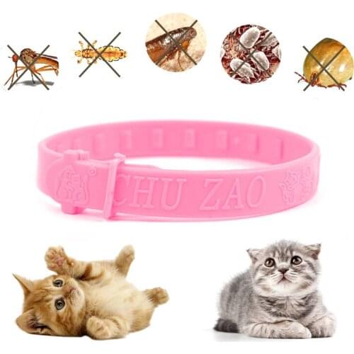 1PC Adjustable Cat Dog Mosquito Repellent Collar Cat Effectively Flea Tick Collar Anti-mosquito And Insect Repellent Pet Supply