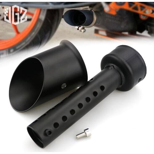 For KTM DUKE 250 390 2017 2018 2019 Exhaust Pipe Motorcycle Accessories Muffler Escape Silence Caliper Rear Tube Racing Black
