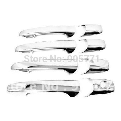 High Quality Triple Chrome Plated Door Handle Cover With Keyless Access for Mazda 5 / Premacy for Mazda CX9 free shipping