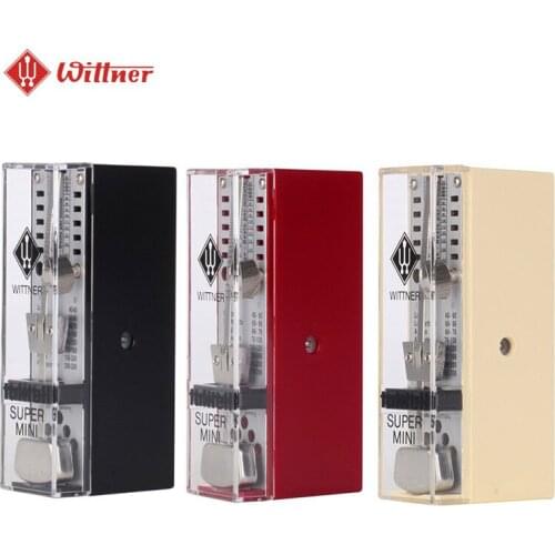 Wittner Taktell Super-Mini Metronome, Black,Red and yellow