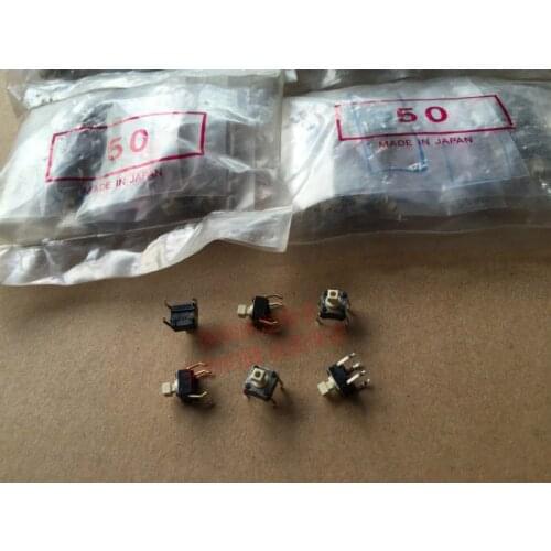 Japan original OMRON vertical 4 foot touch key switch 6*6*7.3 B3F-1050 square head 0.98N