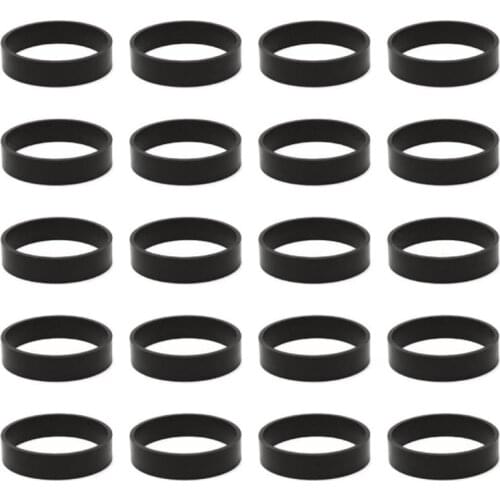 20 Pcs 301291 Vacuum Cleaner Knurled Belts for Kirby Vacuum Cleaner Replacement Belt for Series Models G3 G4 G5 G6 G7