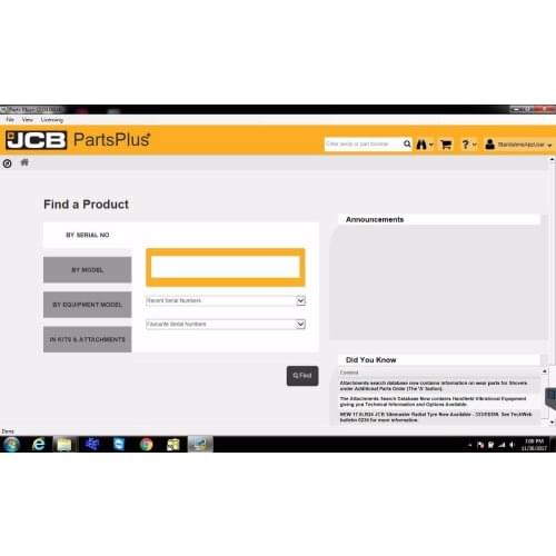 JCB SPP Spare Parts Plus+ 2.00 [2017]