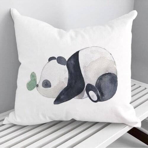 Animal Throw Pillows Cushion Cover On Sofa Home Decor 45*45cm 40*40cm Gift Pillowcase Cojines Dropshipping