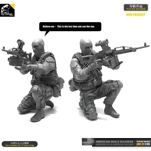1/35 Resin Figure kits Soldier model Soldierself-assembled LOO-31
