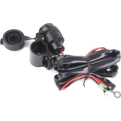 12V Waterproof Motorcycle Boat Lighter Socket Power Plug Outlet