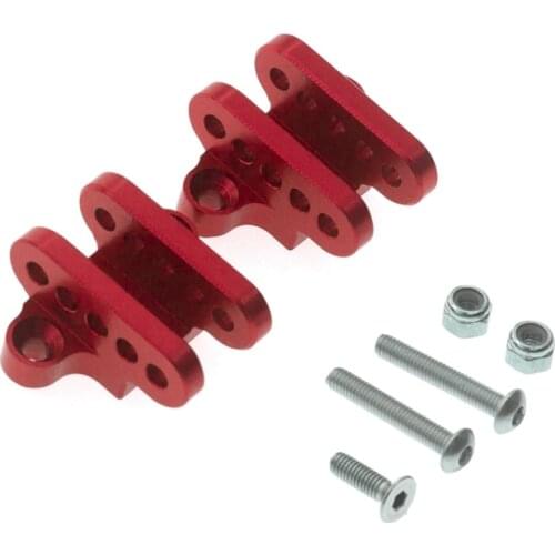 2Pcs Metal Front Rear Lower Shock Absorber Mount Bracket for LOSI LMT 4WD Monster Truck RC Car Upgrade Parts