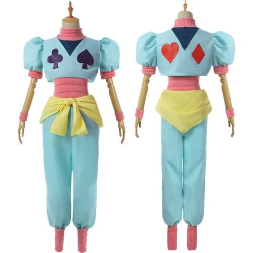 Anime Hunter X Hunter Hisoka Cosplay Costume Fancy Uniform Outfit Full Sets