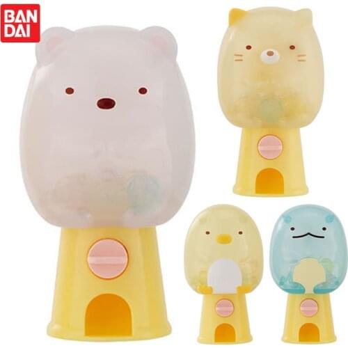 Bandai Genuine Gashapon Sumikkogurashi Shellless Gacha Series Cat Bear Capsule Machine Anime Action Figure Model Toys for Kids