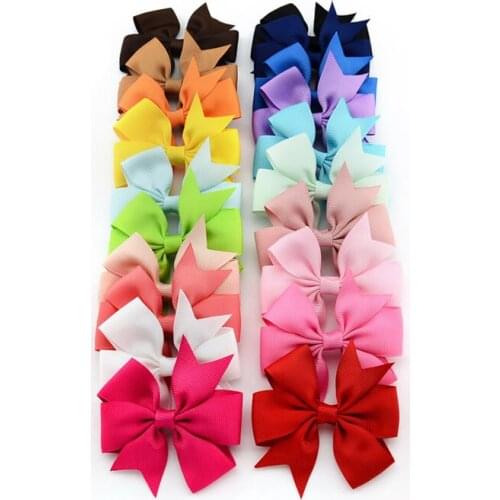 Kids Baby Girls Bebe Children Supreme Toddler Kids Baby Girl Cute Bowknots Hair Clips Hair Accessories Headwear Hairpins Photo