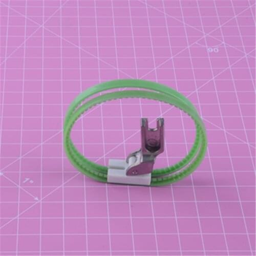 Industrial sewing machine presser feet Double roller presser feet for leather jacket coat The anti-wrap