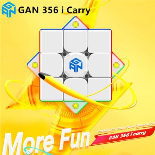 [JUDY]GAN 356 I Carry Magnetic Speed Cube,Professional,Anti-Stress Toys,Smooth,Childrens Puzzle,Quick Twist,Stable,For the Game