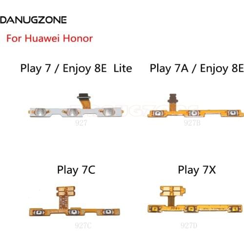 Power Button Switch Volume Button Mute On / Off Flex Cable For Huawei Honor Play 7 7A 7C 7X Enjoy 8 8E Lite