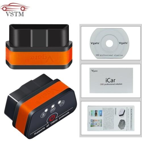 Icar2 OBD2 ELM327 V1.5 Android Bluetooth/WIFI Adapter Automotive Scanner Car Diagnostic Tool Car Error Code Reader ODB2 ELM327
