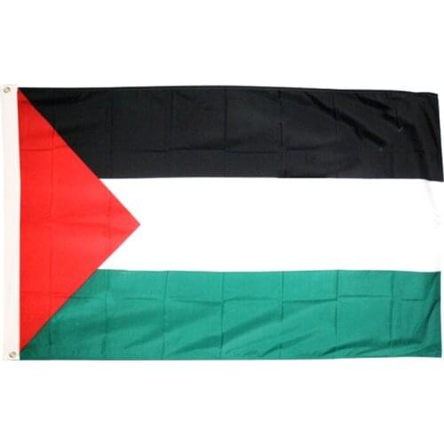 Palestine flag 3ft*5ft 90*150cm bandera polyester Flying