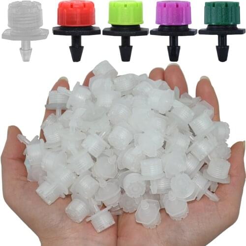 KESLA 30-800PCS Adjustable Micro Drip Irrigation System Watering Sprinklers Nozzle Anti-clogging Emitter Dripper Garden Supplies