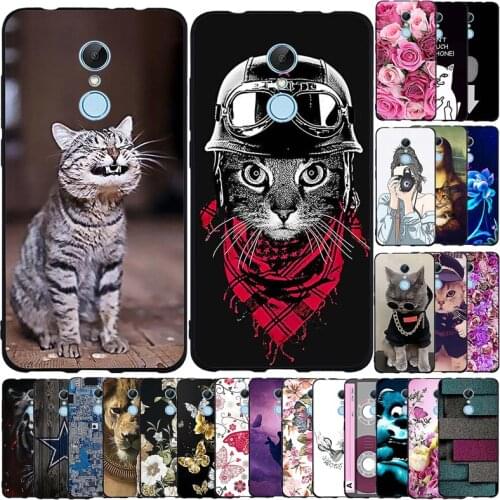 Soft Silicone Case For Xiaomi Redmi 5 Case Cute Cartoon Printing Phone Cover On For Xiomi Redmi 5 Redmi5 Coque Soft TPU Fundas