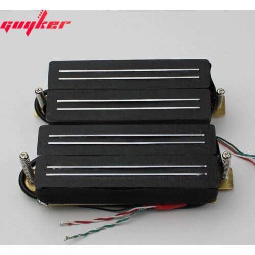 A set of high power guitar 8 string pickup humbucker pickup black