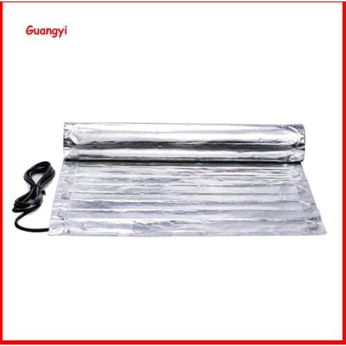 Far Infrared Aluminum Foil Heating Mat Electric Floor Heating USES Heating Mat Fast Energy Saving