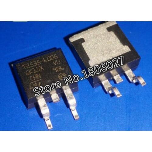 Send free 20PCS T2535-600G 25A 600V TO-263 The bidirectional thyristor