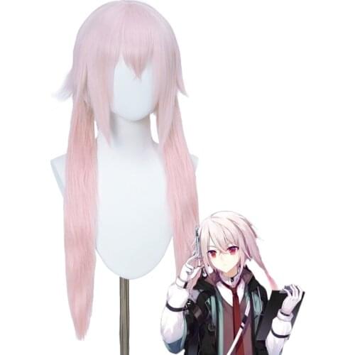 Arknights Ansel Cosplay Wig Heat Resistant Synthetic Hair Carnival Halloween Party Props