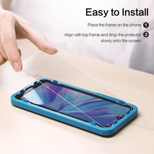 SmartDevil Tempered Glass Screen Protector for Huawei P30 lite high-definition Toughened Protective Explosion Proof