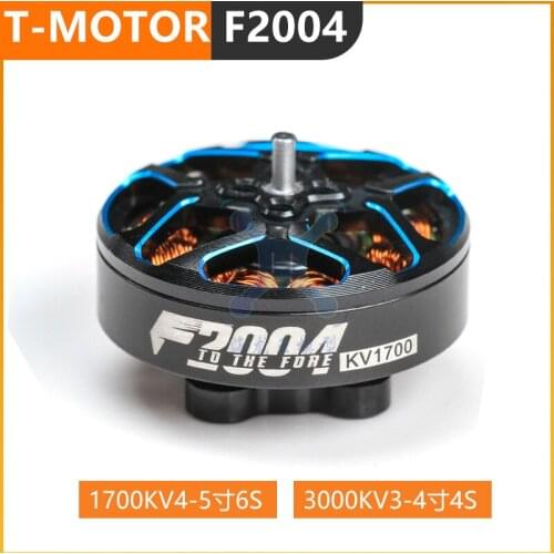 T-MOTOR F2004 3000KV 4S 1700KV 6S Brushless Motor for RC FPV Racing 3inch Cinewhoop 4inch Toothpick 5inch Long Range Drones