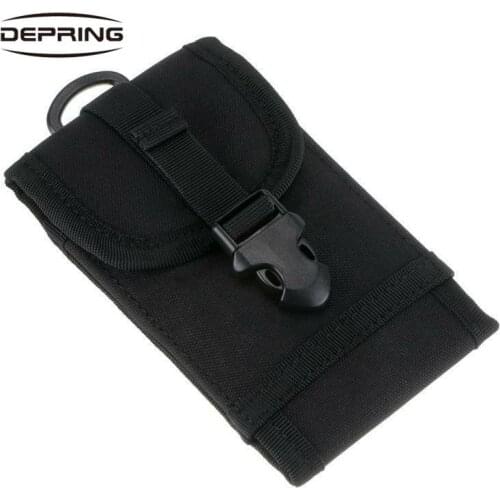 Tactical MOLLE Waist Pack Pouch Army Hook Loop Belt Pouch Nylon Outdoor Sports Mobile Phone Card Holder for Hunting