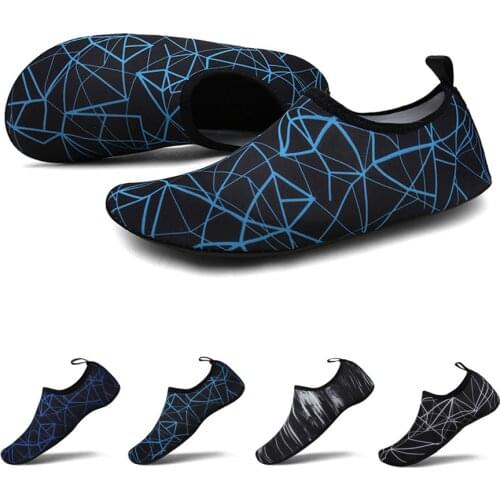 Outdoor beach couple quick-drying water socks flat shoes, beach swimming yoga exercise flat non-slip shoes, casual fashion