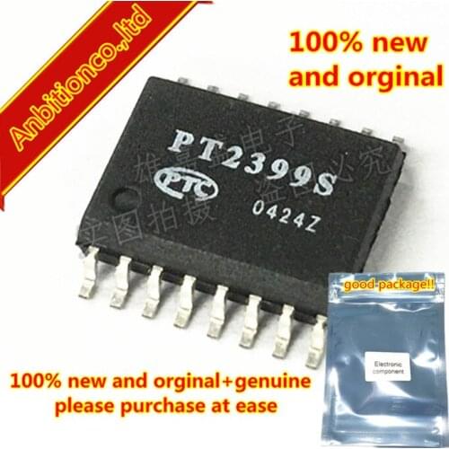 10pcs 100% new and orginal PT2399S PT2399 SOP16 Echo Processor IC in stock