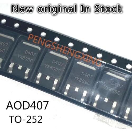 10PCS/LOT AOD407 12A 60V TO252 New original spot hot sale