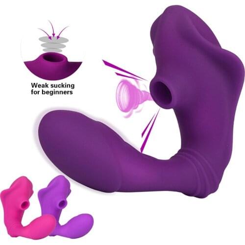 10 Speeds Vagina Sucking Vibrator Rechargeable Oral Sex Suction Clitoris Clit Sucker Clitoris Stimulator Sex Toy for Women