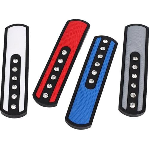 4PCS Car Side Door Edge Protector Protective Strip Scrape Guard Bumper Guards Handle Cover Sticker