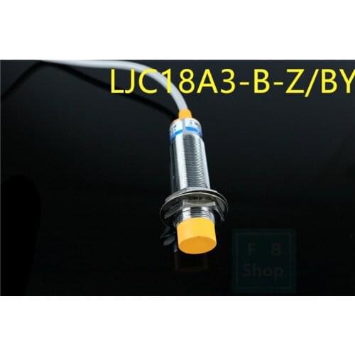 1pcs LJC18A3-B-Z/BY Three Wire M18 DC 6-36V PNP NO 1-10mm distance measuring capacitive proximity switch sensor