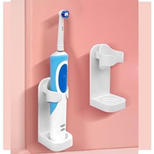 Electric Toothbrush Rack Toothpaste Holders Wall-Mounted Electric Toothbrush Holder For Oral B Braun Bayer Bathroom Accessories
