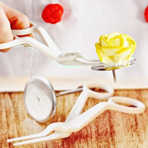 New Delicate Flower Lifter Scissor Icing Sugarcraft Fondant Cake Cream Transfer Kitchen DIY Baking Tool Cortadores De Fondant