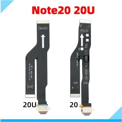 Original Charger Board PCB Flex Cable Repair For Samsung Note 20 / Note 20 Ultra USB Port Connector Dock Charging Cable Flex