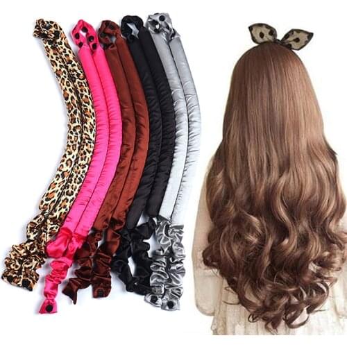 Heatless Curling Rod Headband Silk Rod Heatless Hair Heatless Curls Overnight Band Silk Magic Wave Hair Curler