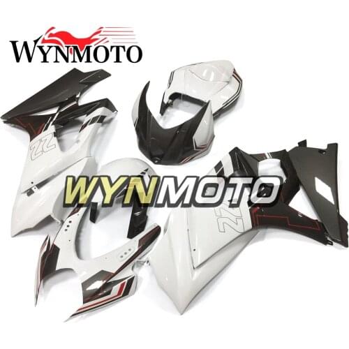 Complete Fairings Kit For GSXR1000 2007-2008 07 08 K7 ABS Plastics Fairings Full Bodywork Panels Frames New White Black Cowling