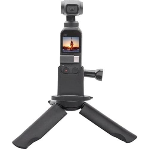 Portable Base Adapter for DJI Osmo Pocket Desktop Tripod Stand Bracket Handheld Gimbal Camera Accessory Spare Part 1/4 interface