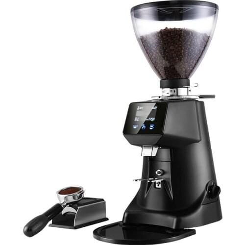 Professional Full Automatic Italian Coffee Grinder Electronically Controlled And Fixed Ration Coffee Grinder LCD Touch Screen