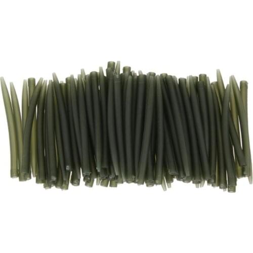 Fishing Hook Sleeve Rubber Tip Tube Positioner Terminal Fishing Anti Tangle Sleeve Swivels Connect Carp Fishing Accessories