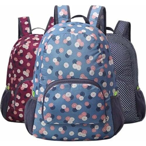 Mummy Travel Backpack Folding Diaper Bag Fashion Printed Baby Care Nursing Nappy Changing Large Capacity Waterproof Bags MBG0184