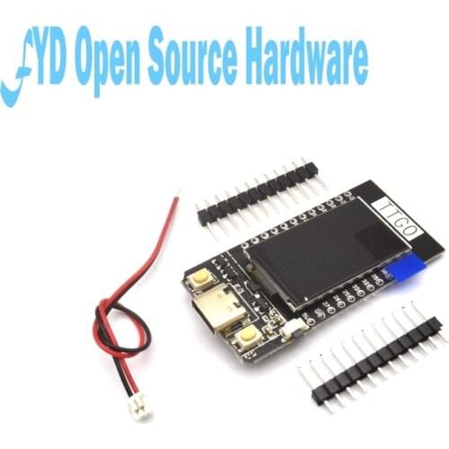 TTGO T-Display ESP32 WiFi E Bluetooth Module Development Board with 1.14 Polegada LCD for Para Ar duino