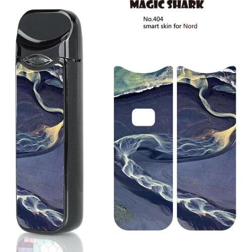 Magic Shark Flash Magma Sea Tokyo Ghoul Case Cover Film Wrap Skin Sticker for Smok Nord