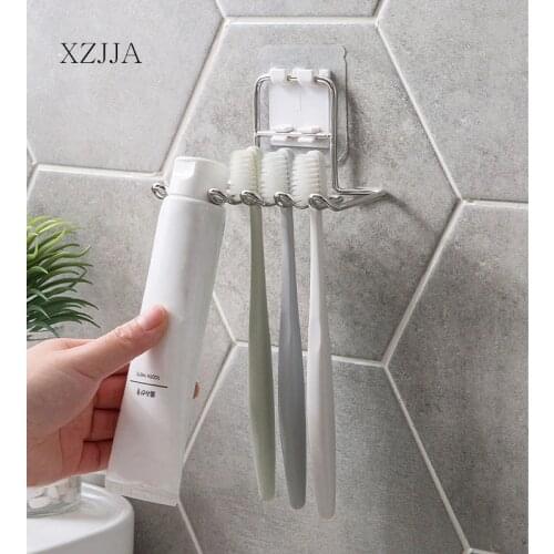 XZJJA Wall Mounted Toothbrush Holders