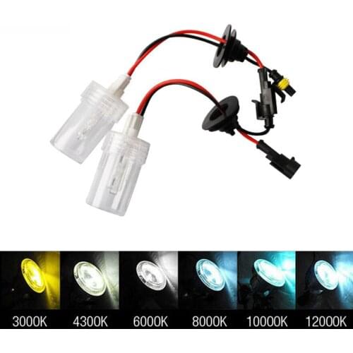 2pcs 12V 100W H7 Single Xenon Headlight Bulb H1 H3 H11 9005 Auto Car Headlight Lamp 3000k 4300k 5000K 6000k 8000K 12000K